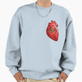 I Heart Football Sweatshirt - Aesthetic Graphic Men Women - T-Shirt, Sweatshirt, Hoodie