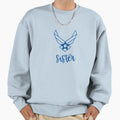 Air Force Sister Sweatshirt - Casual Everyday Wear Unisex - T-Shirt, Sweatshirt, Hoodie