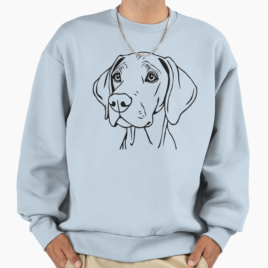 Weimaraner Puppy Big Ears Sweatshirt - Streetwear Style Men Women - T-Shirt, Sweatshirt, Hoodie