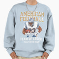 My American Football Lets Sweatshirt - Aesthetic Graphic Men Women - T-Shirt, Sweatshirt, Hoodie
