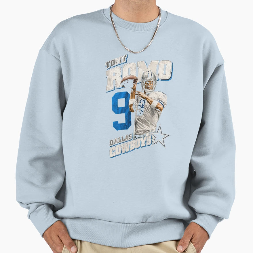 Never Worn Nfl Tony Romo Dallas Cowboys T-Shirt - Trendy Graphic Men Women - T-Shirt, Sweatshirt, Hoodie