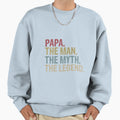 Papa Myth Legend Myth Legend Papa Papa T-Shirt - Unique Graphic Men Women - T-Shirt, Sweatshirt, Hoodie