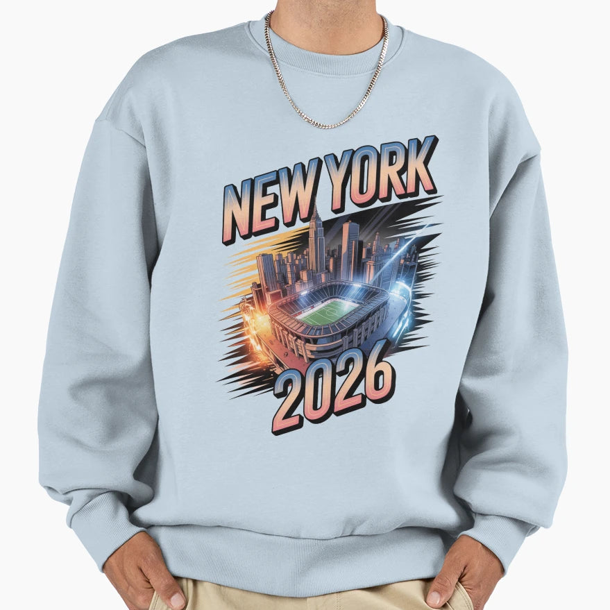 New York 2026 Metlife Stadium T-Shirt - Casual Everyday Wear for Adults - T-Shirt, Sweatshirt, Hoodie