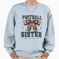 American Football Sister Game Day Sweatshirt - Graphic Print Unisex - T-Shirt, Sweatshirt, Hoodie
