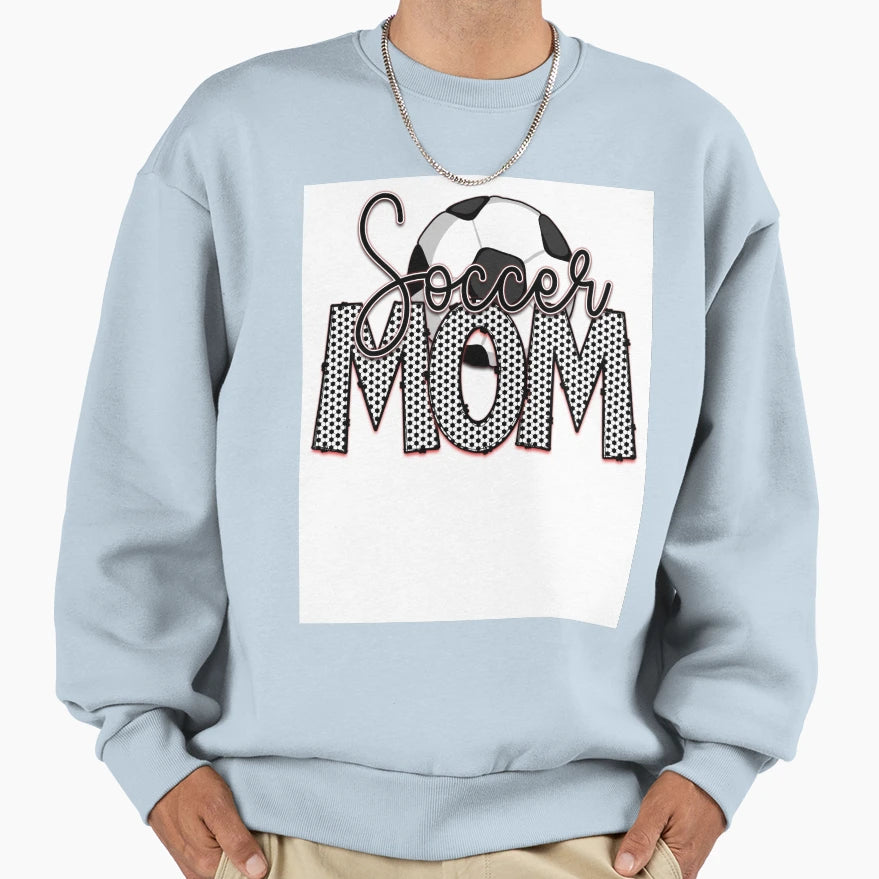 Soccer Mom Sweatshirt - Minimalist Print for Adults - T-Shirt, Sweatshirt, Hoodie