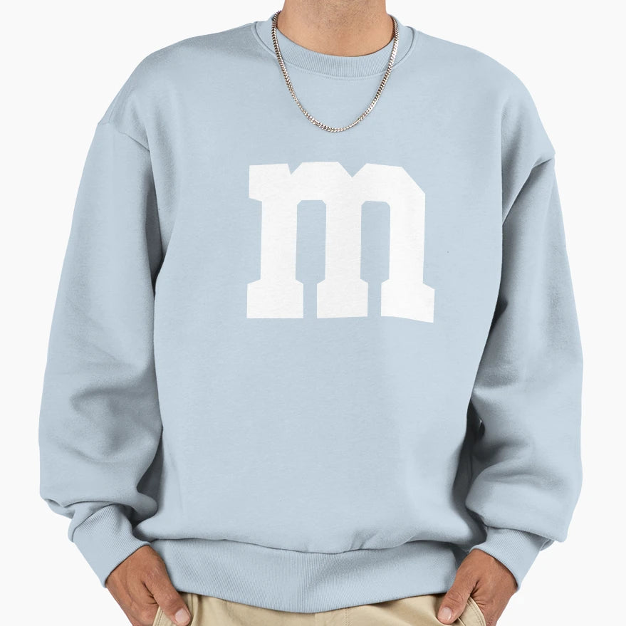 M Candy Sweatshirt - Graphic Print Unisex - T-Shirt, Sweatshirt, Hoodie