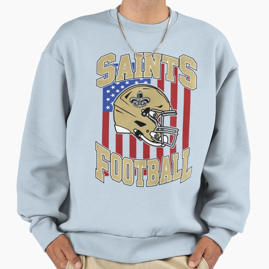 Art New Orleans Saints Sweatshirt - Aesthetic Graphic Men Women - T-Shirt, Sweatshirt, Hoodie