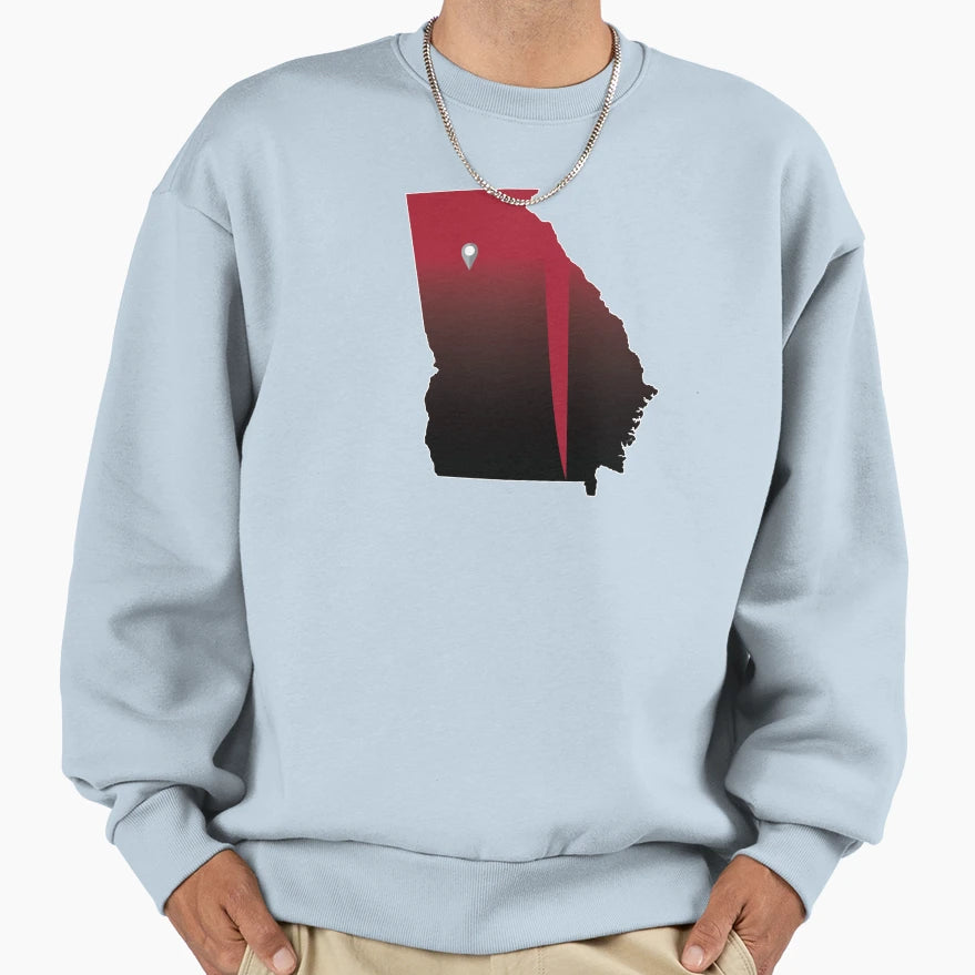 Atlanta Football Sweatshirt - Minimalist Print for Adults - T-Shirt, Sweatshirt, Hoodie