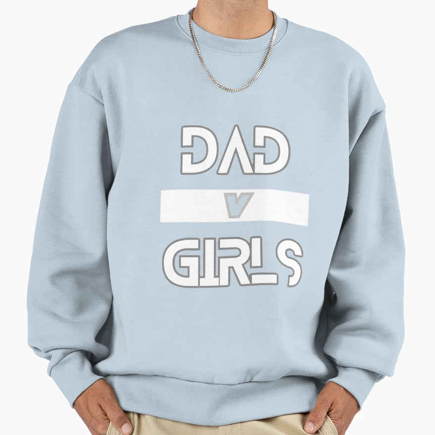 Dad V Dad Dark Background Sweatshirt - Fun Novelty Design Unisex - T-Shirt, Sweatshirt, Hoodie