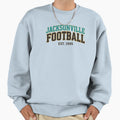Jacksonville Football Established Sweatshirt - Unique Graphic Men Women - T-Shirt, Sweatshirt, Hoodie