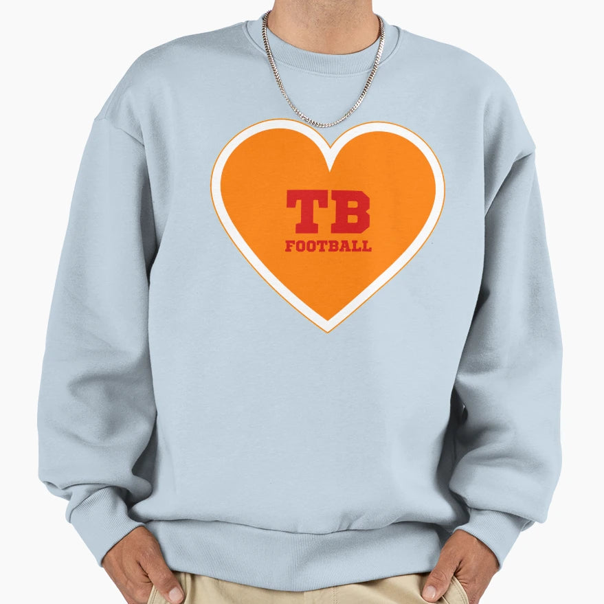 Tampa Bay Football Sweatshirt - Casual Everyday Wear for Adults - T-Shirt, Sweatshirt, Hoodie