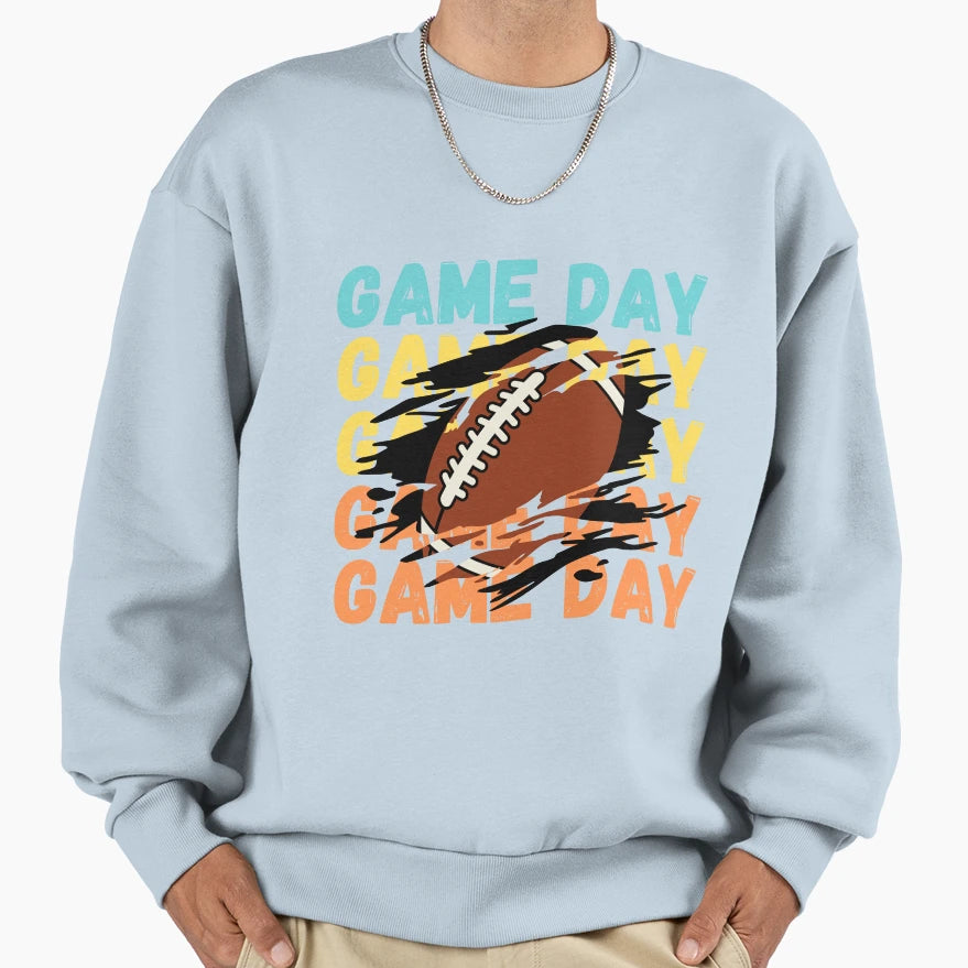 American Football Sweatshirt - Unique Graphic for Adults - T-Shirt, Sweatshirt, Hoodie