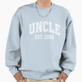 Uncle Est 2026 New Uncle Sweatshirt - Minimalist Print Men Women - T-Shirt, Sweatshirt, Hoodie