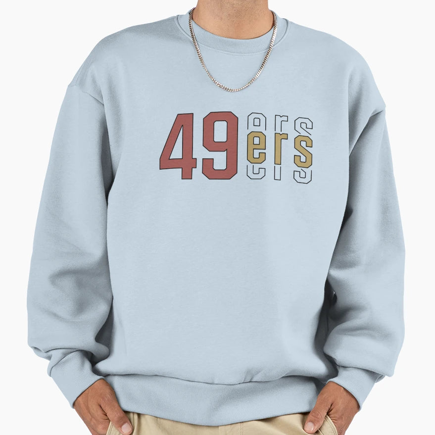 49Ers Sweatshirt - Minimalist Print for Adults - T-Shirt, Sweatshirt, Hoodie