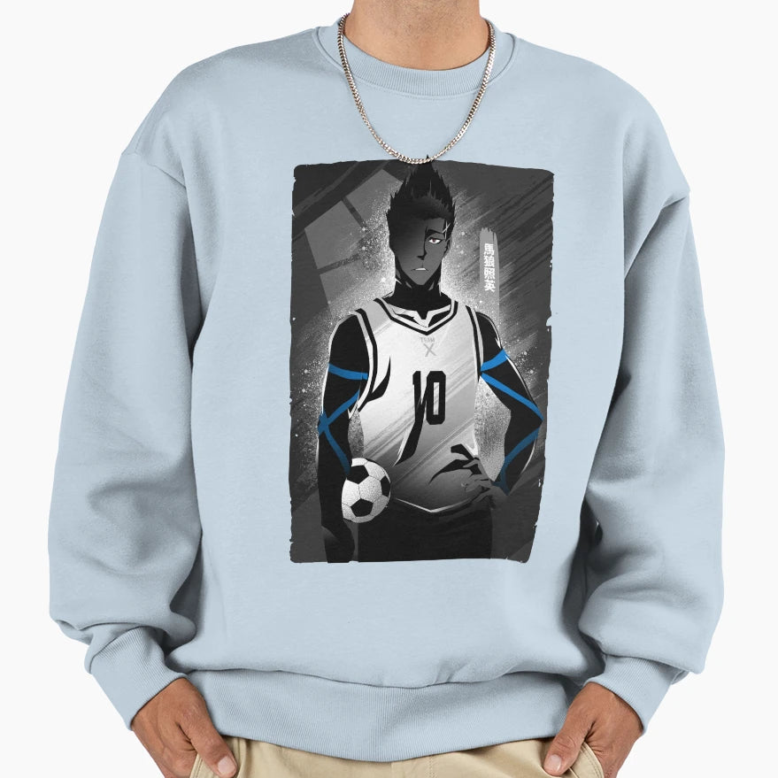 Attack Silhouette King Villains Sweatshirt - Aesthetic Graphic for Adults - T-Shirt, Sweatshirt, Hoodie