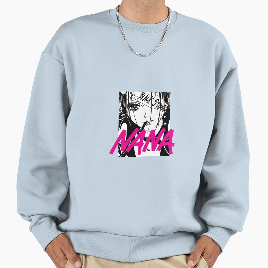 Nana Title Manga Anime 1 Sweatshirt - Minimalist Print for Adults - T-Shirt, Sweatshirt, Hoodie