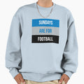 Sundays Are Football Sweatshirt - Fun Novelty Design Men Women - T-Shirt, Sweatshirt, Hoodie