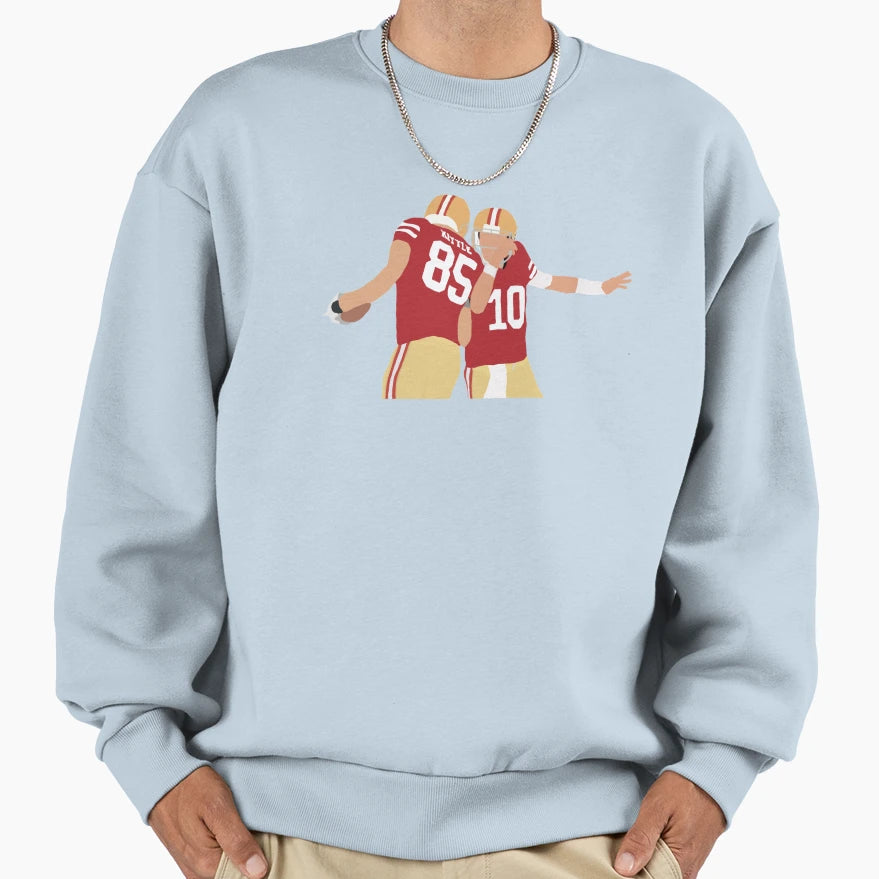 Jimmy G And GK Sweatshirt - Trendy Graphic Unisex - T-Shirt, Sweatshirt, Hoodie