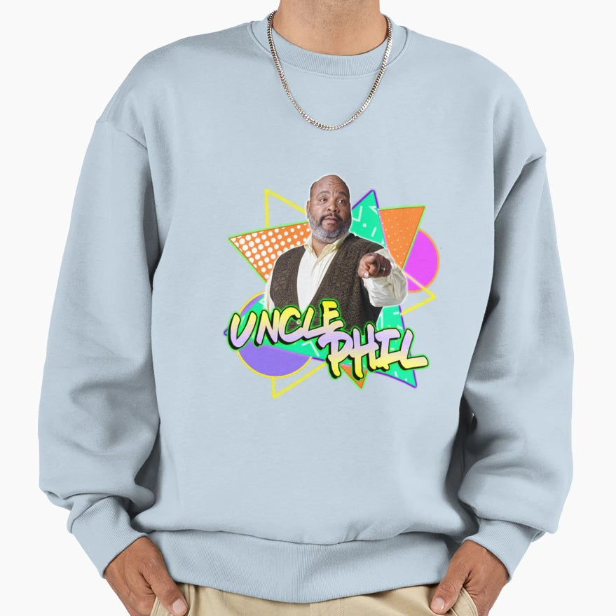 Uncle Phil Sweatshirt - Custom Art Print for Adults - T-Shirt, Sweatshirt, Hoodie