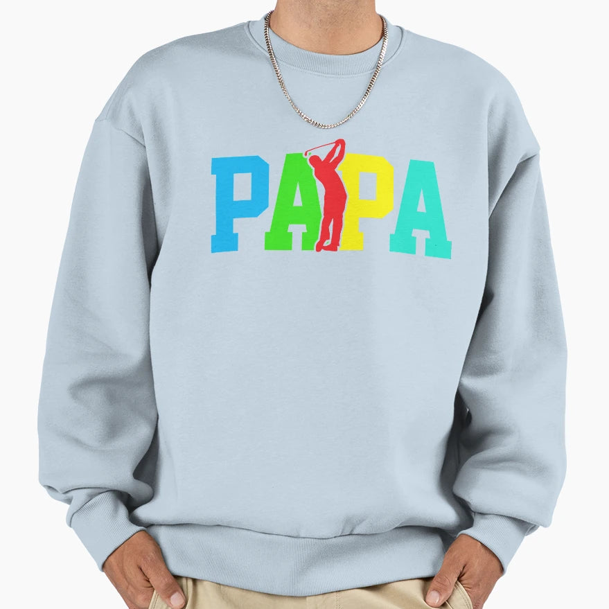 Golf Fathers Day Sweatshirt - Unique Graphic for Adults - T-Shirt, Sweatshirt, Hoodie