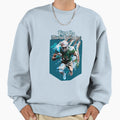 Miami Pride Fins Up Sweatshirt - Aesthetic Graphic Men Women - T-Shirt, Sweatshirt, Hoodie