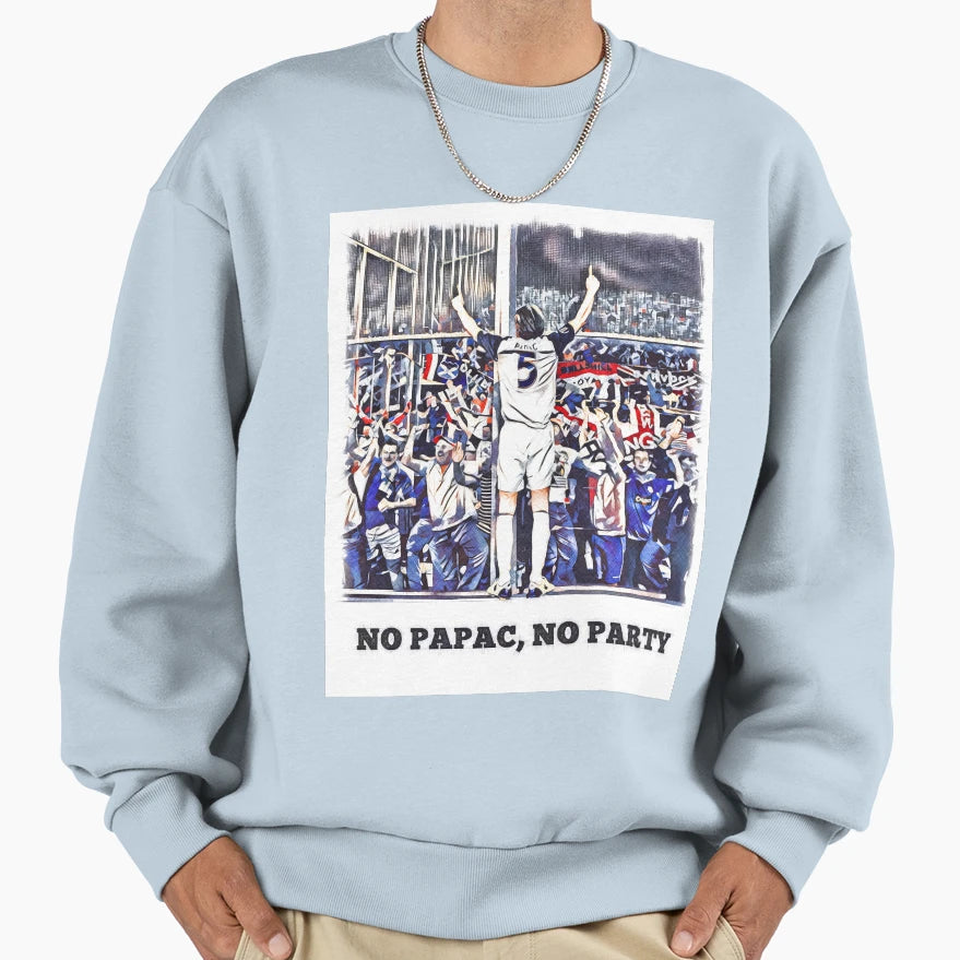 Papacs Party Sweatshirt - Minimalist Print for Adults - T-Shirt, Sweatshirt, Hoodie