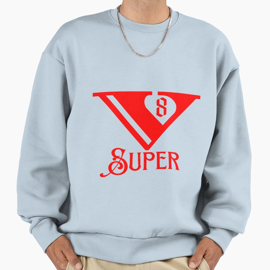 V8 Super Sweatshirt - Streetwear Style Unisex - T-Shirt, Sweatshirt, Hoodie