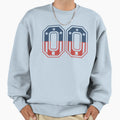 Number 00 Usa Sweatshirt - Graphic Print for Adults - T-Shirt, Sweatshirt, Hoodie