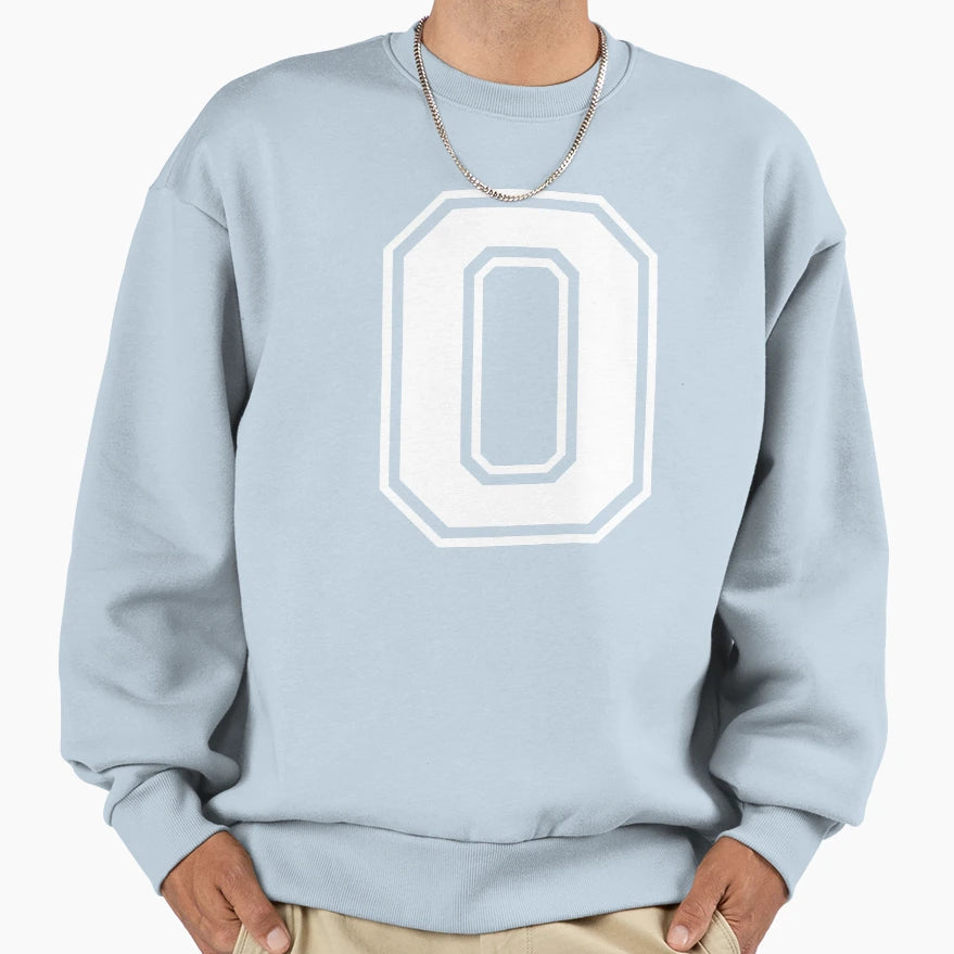 Letter O Alphabet Sweatshirt - Fun Novelty Design Men Women - T-Shirt, Sweatshirt, Hoodie