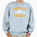 Steel City Football Sweatshirt - Graphic Print Unisex - T-Shirt, Sweatshirt, Hoodie