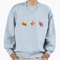 Thanksgiving Pie Turkey And Nfl Sweatshirt - Streetwear Style Unisex - T-Shirt, Sweatshirt, Hoodie
