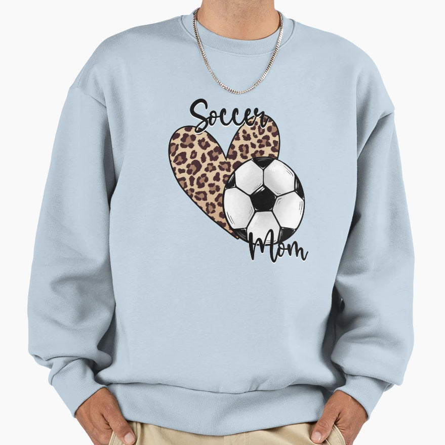 Soccer Mom Gift Soccer Lovers Sweatshirt - Trendy Graphic Men Women - T-Shirt, Sweatshirt, Hoodie