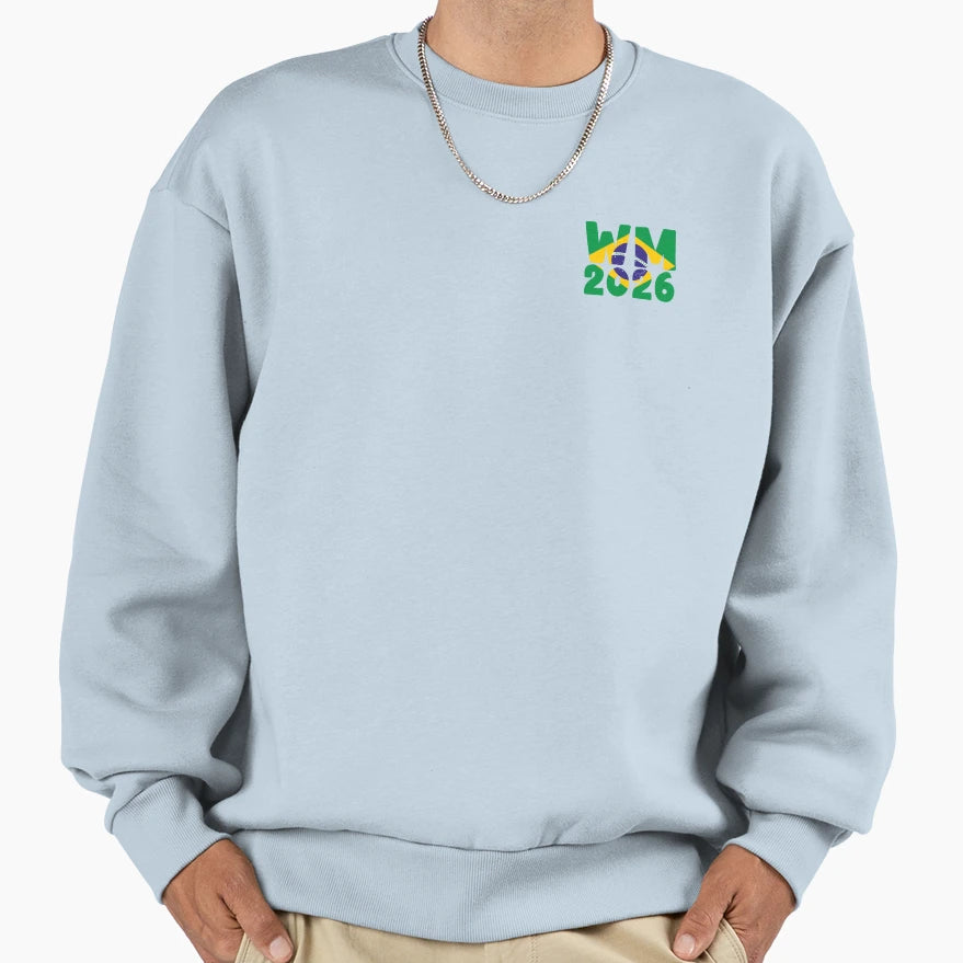 Brazil World Cup 2026 Brazilian Flag Sweatshirt - Custom Art Print Unisex - T-Shirt, Sweatshirt, Hoodie