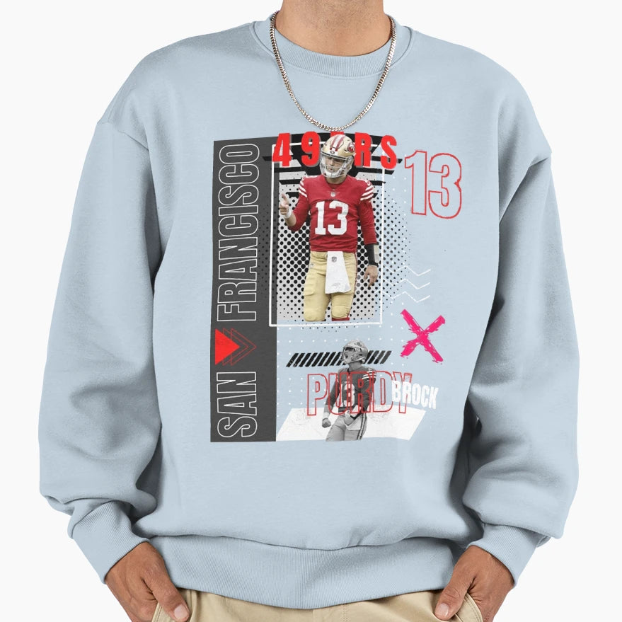 BP Football Paper Sweatshirt - Minimalist Print for Adults - T-Shirt, Sweatshirt, Hoodie