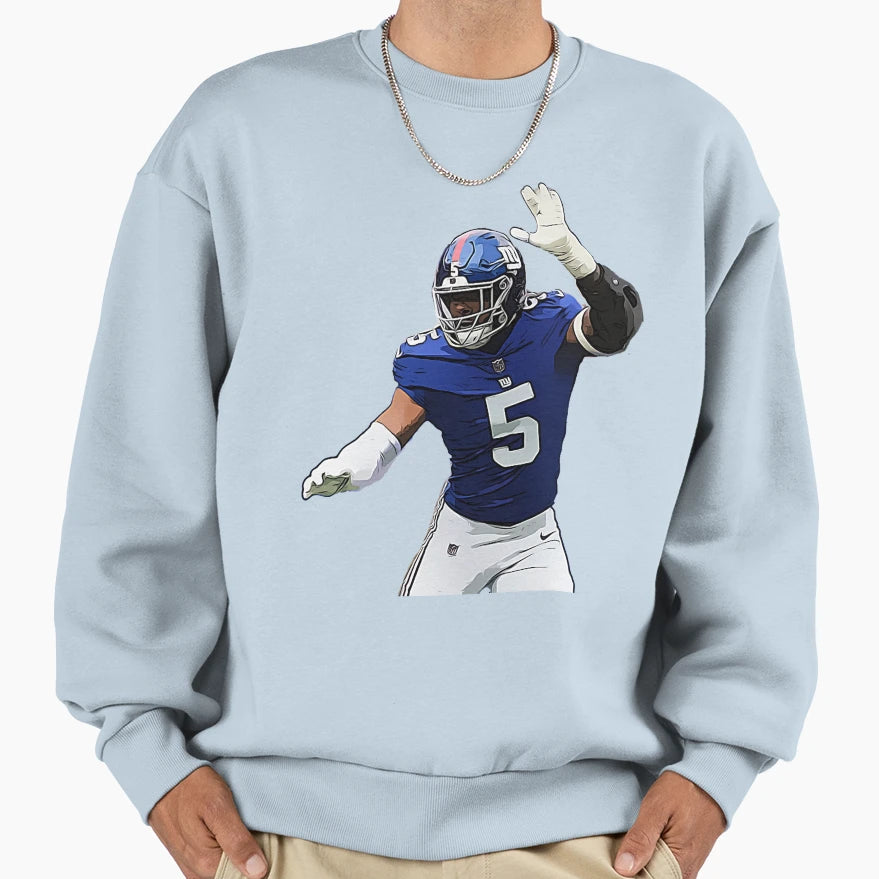 Kayvon Thibodeaux Giants Sweatshirt - Casual Everyday Wear for Adults - T-Shirt, Sweatshirt, Hoodie