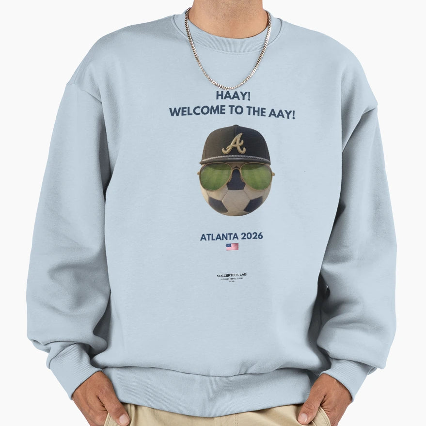 Wc26 Hosting City Atlanta Fun And Sweatshirt - Graphic Print for Adults - T-Shirt, Sweatshirt, Hoodie
