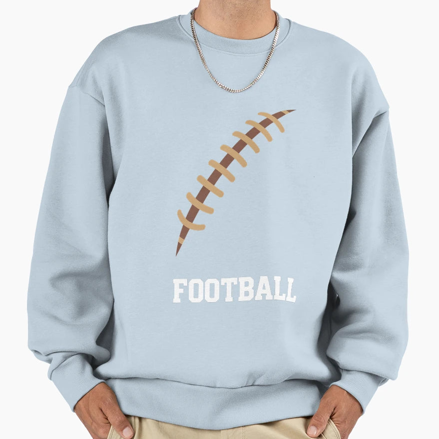 Football Sweatshirt - Aesthetic Graphic Unisex - T-Shirt, Sweatshirt, Hoodie