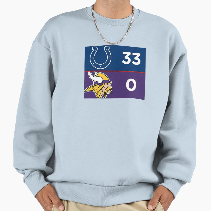 Vikings Colts Comeback Sweatshirt - Trendy Graphic Unisex - T-Shirt, Sweatshirt, Hoodie