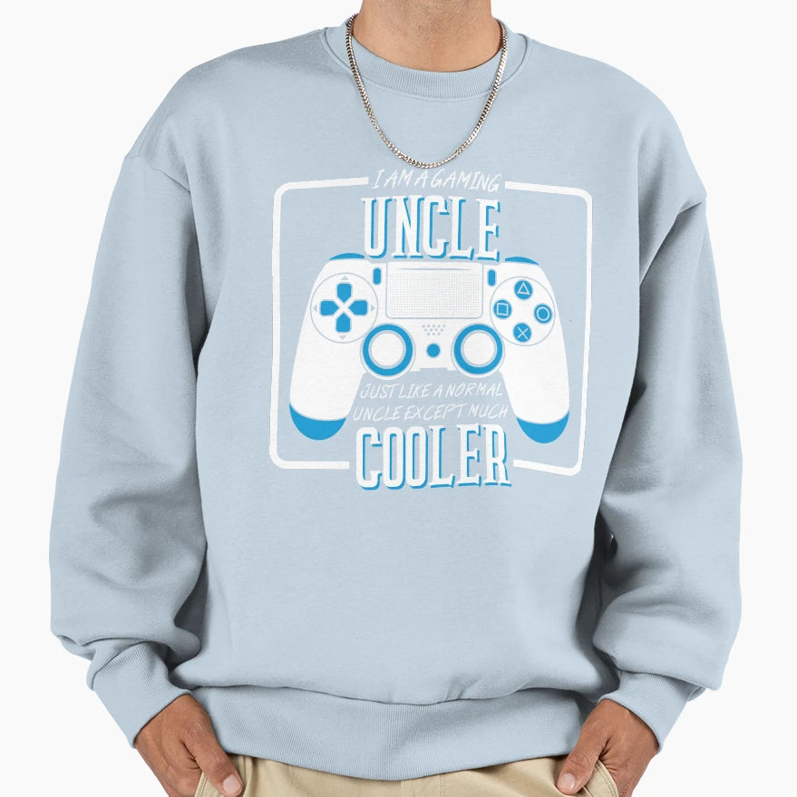 Funny Uncle Gaming Video Games Uncle Sweatshirt - Unique Graphic Men Women - T-Shirt, Sweatshirt, Hoodie
