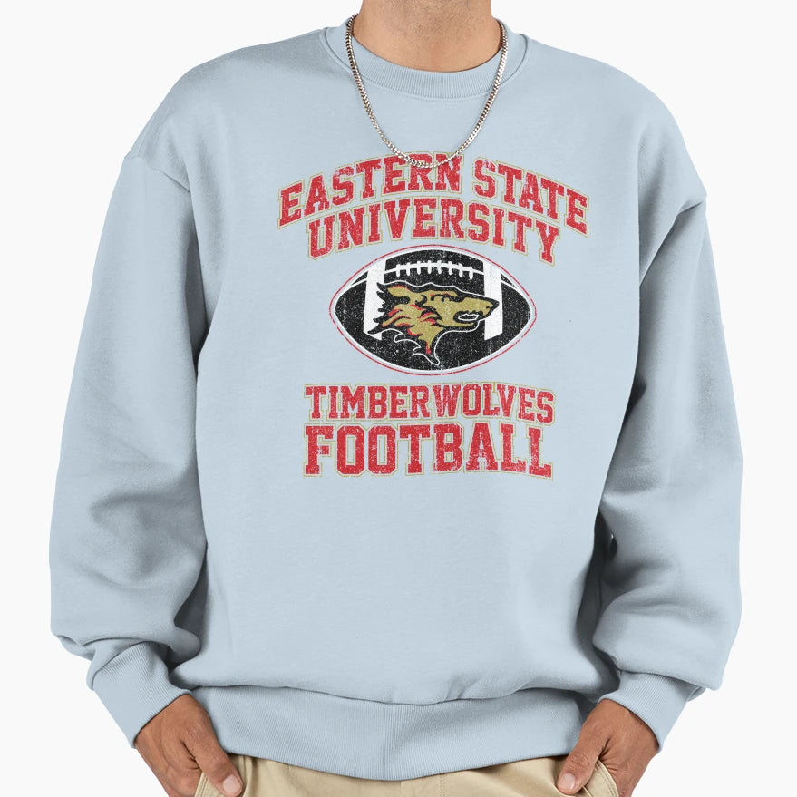 Eastern State University Timberwolves Sweatshirt - Graphic Print Men Women - T-Shirt, Sweatshirt, Hoodie
