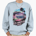 Los Angeles 2026 Palm Tree Sunset V18 T-Shirt - Unique Graphic Men Women - T-Shirt, Sweatshirt, Hoodie