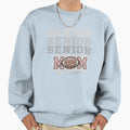 Proud Mom Graduation 2030 Football Sweatshirt - Aesthetic Graphic Unisex - T-Shirt, Sweatshirt, Hoodie