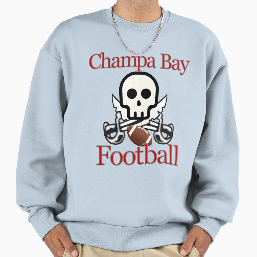 Champa Bay Football Sweatshirt - Unique Graphic Unisex - T-Shirt, Sweatshirt, Hoodie