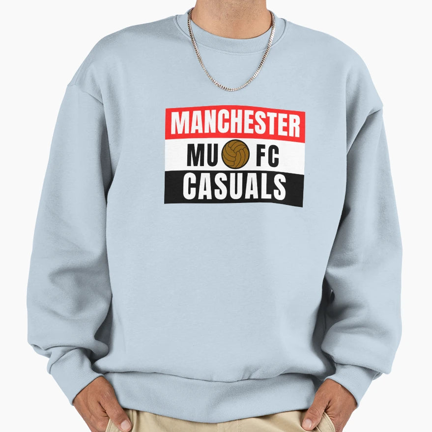 Manchester Casuals 2 Sweatshirt - Streetwear Style Men Women - T-Shirt, Sweatshirt, Hoodie