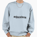 Grid Iron Sweatshirt - Minimalist Print Men Women - T-Shirt, Sweatshirt, Hoodie