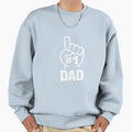 1 Dad Number One Daddy Fathers Day Sweatshirt - Unique Graphic Men Women - T-Shirt, Sweatshirt, Hoodie
