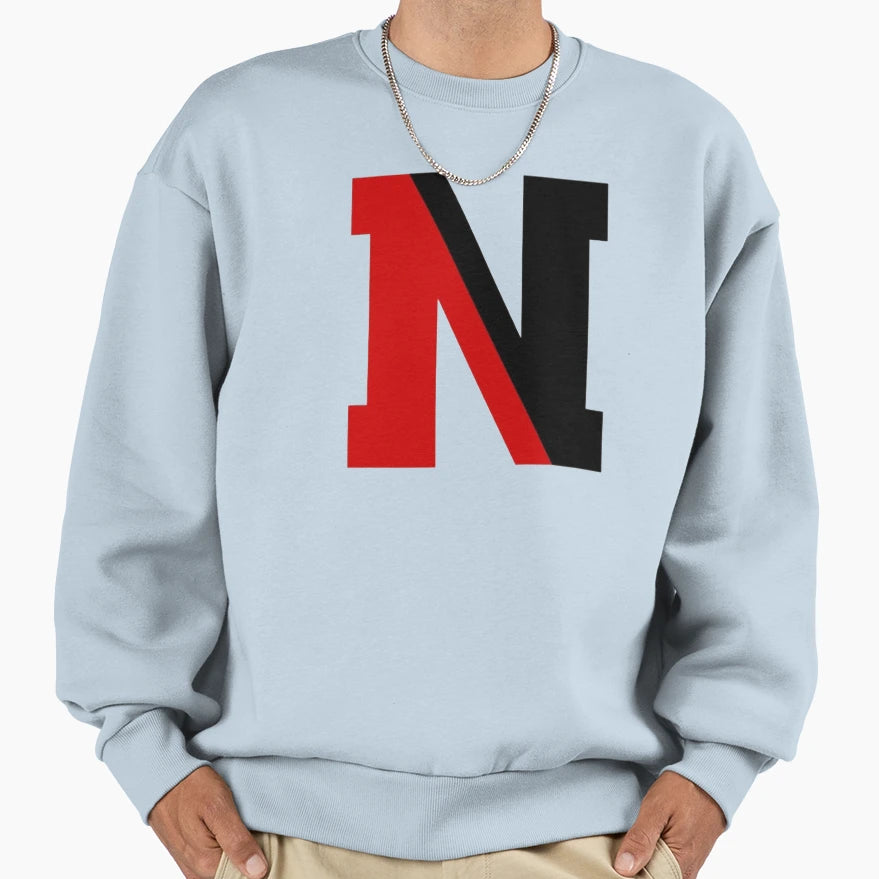 Northeastern Logo Sweatshirt - Casual Everyday Wear Men Women - T-Shirt, Sweatshirt, Hoodie