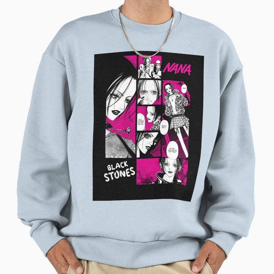 Black Stones Sweatshirt - Streetwear Style for Adults - T-Shirt, Sweatshirt, Hoodie