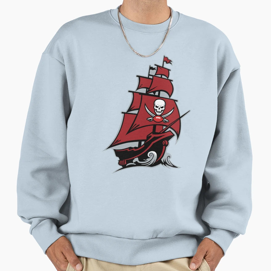 Buccaneers Logo Sweatshirt - Trendy Graphic for Adults - T-Shirt, Sweatshirt, Hoodie