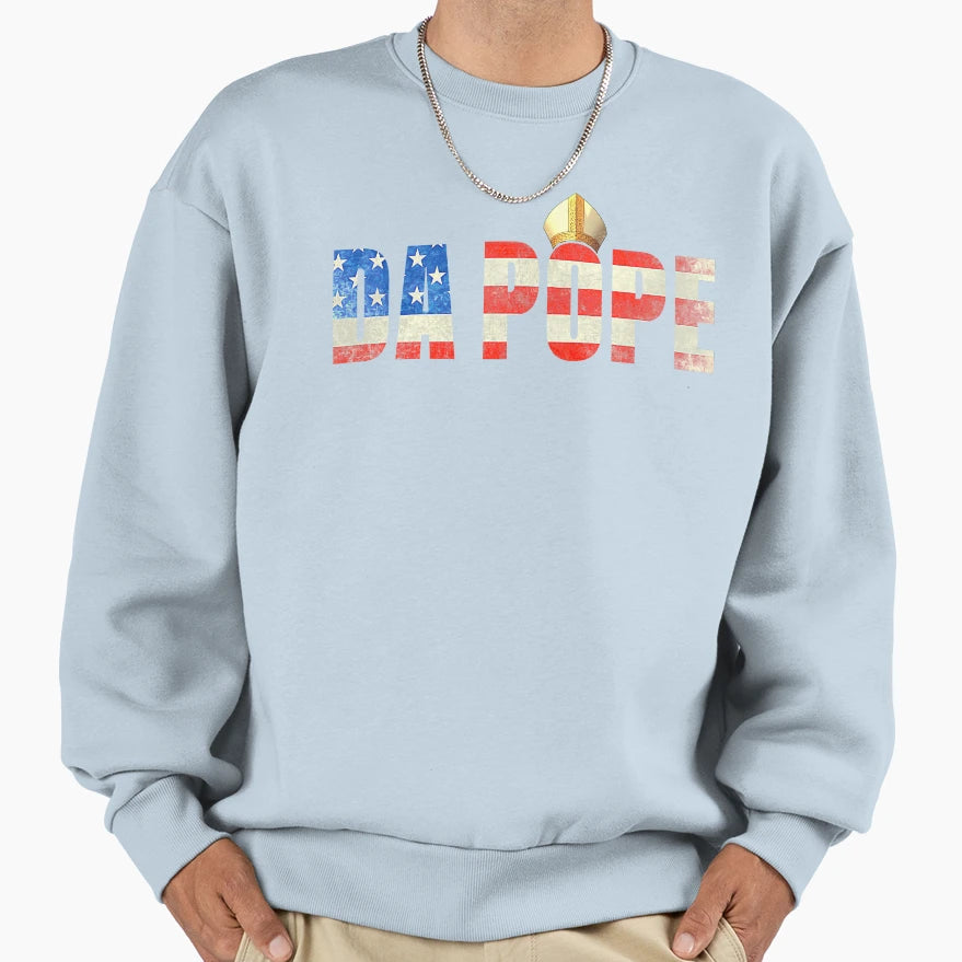 Da Pope Sweatshirt - Graphic Print Unisex - T-Shirt, Sweatshirt, Hoodie